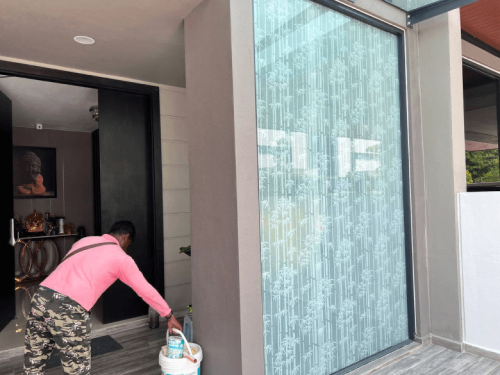 TINTED SOLAR TINT FILM SRI PETALING