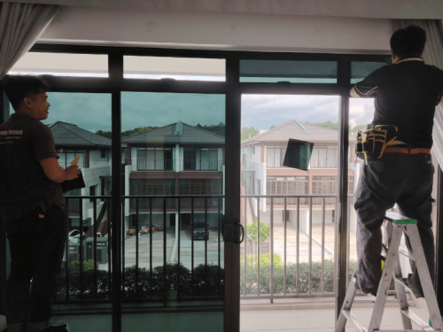 TINTED SOLAR TINT FILM TAMAN BAHAGIA